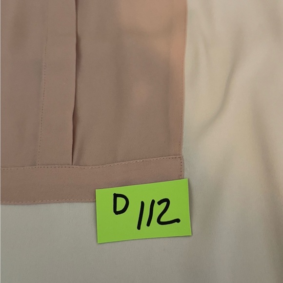 D-112 Loft White Pink & Gray Sleeveless Pullover‎ Summer Blouse Size XSM - Picture 13 of 13